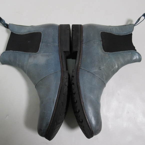 John Fluevog Men's Radio 2 Stephen Chelsea Boots Blue Size 9.5 US / 9 UK / 43 EU - Picture 10 of 12
